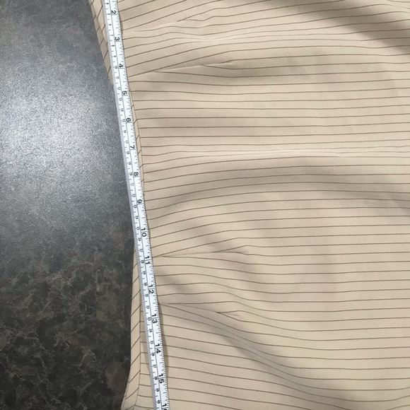 Size 12 Pinstripe Skirt with fringe - Picture 7 of 7